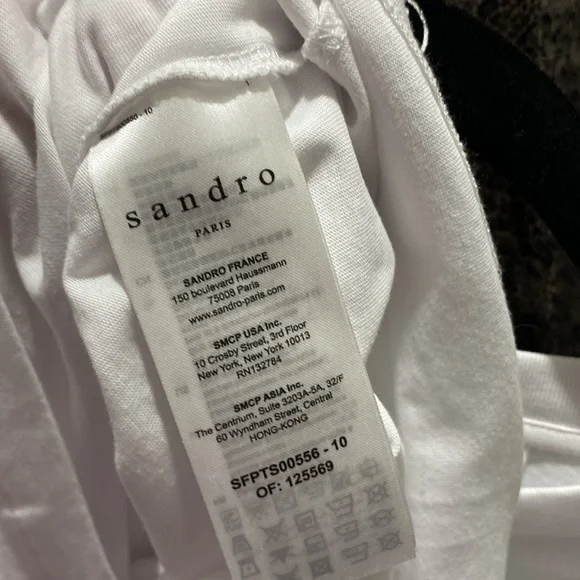 Sandro Paris ~ A World of Love T- Shirt Hand Embroidery ~Rare Ltd.Ed.~size Small - Picture 11 of 14